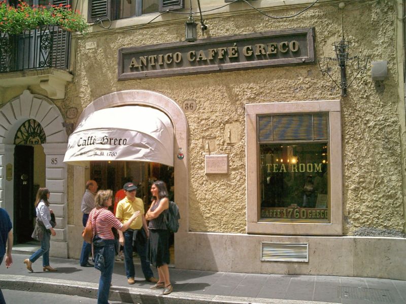 Das Caffè Greco heute