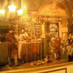 Gemälde im Caffè Greco