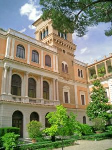 Die Villa Malta, damaliger Treffpunkt der deutschen Künstler in Rom