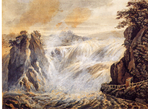 Der Rheinfall - Joseph Anton Koch