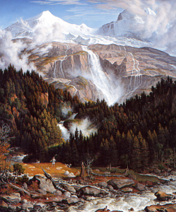 Der Schmadribachfall von J. A. Koch