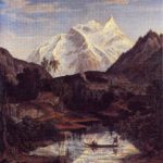 Gebirgslandschaft mit See